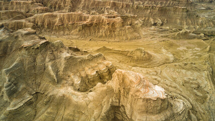 Landscape picture of canyon in Xinjiang, China