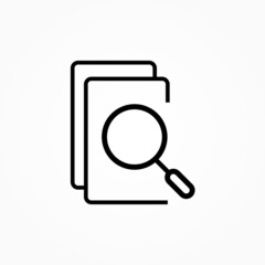 document search icon