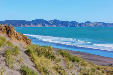 Fototapeta na wymiar New Zealand coast