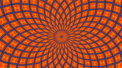 Mandala Kaleidoscope for Events, Background, Backdrop, Intro, Burn