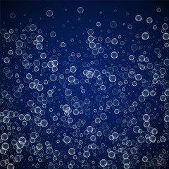 Soap bubbles abstract background. Blowing bubbles 