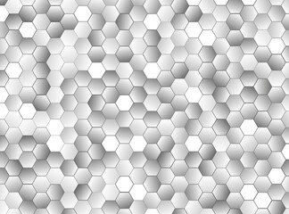 Abstract hexagon background. Vector illustration