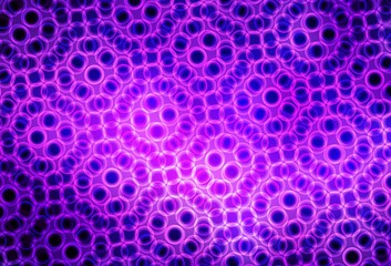 Light Purple, Pink vector pattern with spheres.