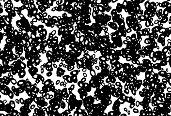 Black and white vector texture with disks.