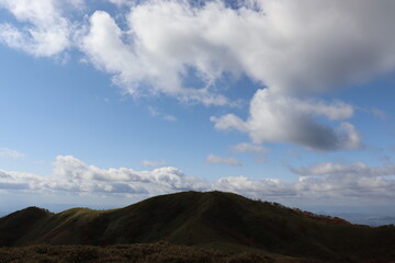 雨乞岳から見る綺麗な景色
