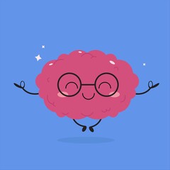 Yoga brain. Yoga for healthy brain and stress free.