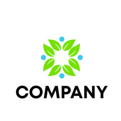 healthcare nature logo