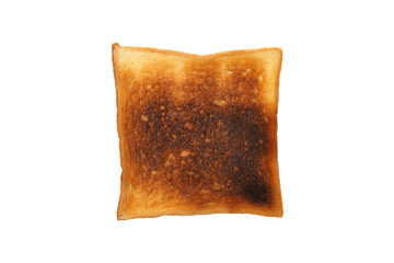 Fresh tasty toast isolated on white background