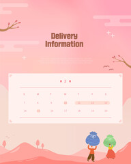 New Year's Day Shopping and Shipping Templates