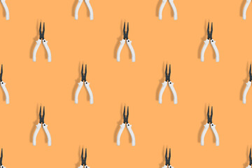 Pliers background.