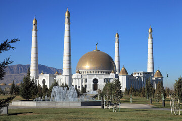 Turkmenbashi Ruhi Mosque was built between 2002-2004. The mosque was built by the president...