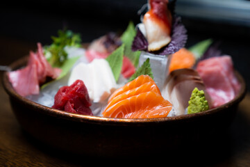 sushi sashimi plate