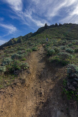 Views of Anaga Natural Park in the north of Tenerife
