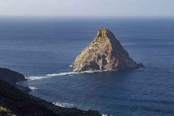 Views of Anaga Natural Park in the north of Tenerife