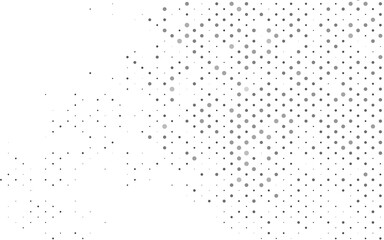 Light Silver, Gray vector backdrop with dots.
