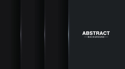 Dark geometric layers background design