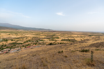Fototapeta na wymiar Farm fields in southern Spain