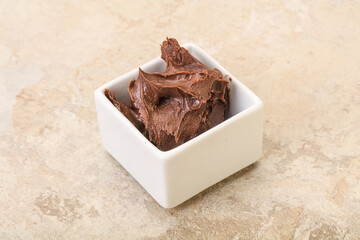 Chocolate spread with nazelnut
