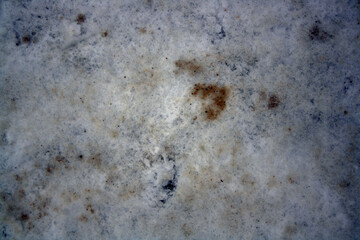 Winter ditry snow. Snow top view. Texture.