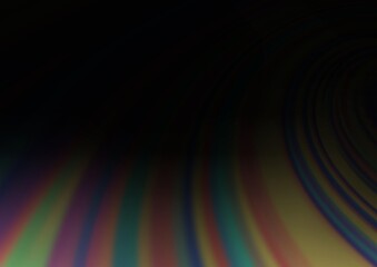 Dark Silver, Gray vector blurred and colored background.