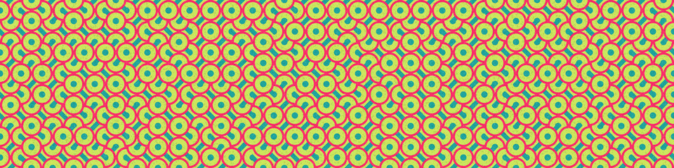 Fototapeta premium Abstract Geometric Pattern generative computational art illustration