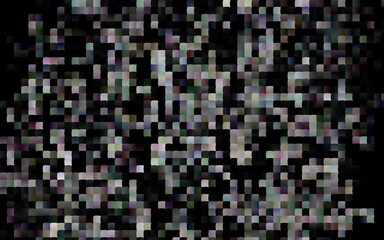 Fototapeta premium Dark Silver, Gray vector pattern in square style.