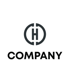 C H logo design