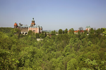 Ksiaz castle near Walbrzych. Poland