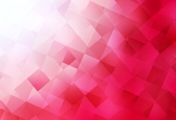 Light Red vector template with rhombus.