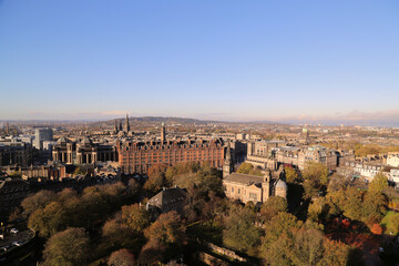 Fototapeta premium View of the city of Edinburgh, Scotland