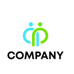 PP People logo design