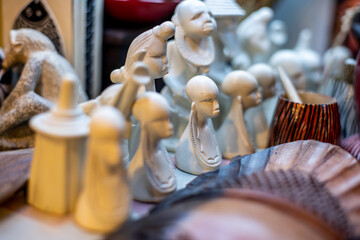clay figurines of little men