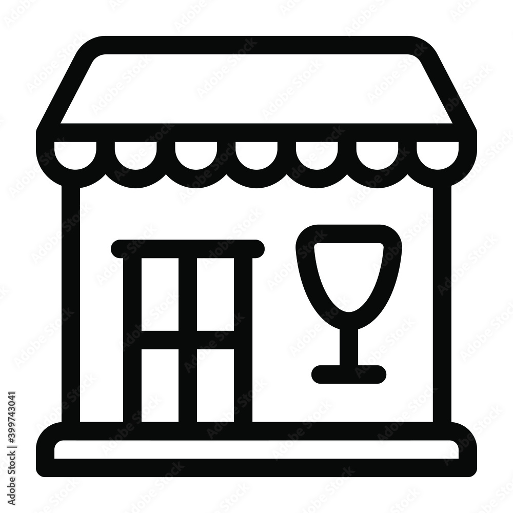 Sticker drinking wine glasses on dating table icon of solid design