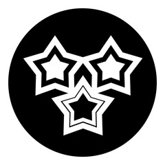 Star Favorite Flat Icon Isolated On White Background