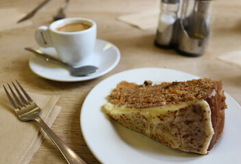 Carrot Cake and Coffee