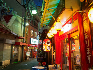 大阪の夜 京橋の裏通り