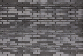 Gray wall Brick texture. Tiling clean for background pattern.
