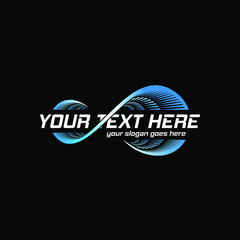 infinty logo design template
