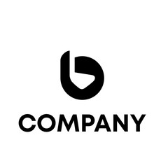 B golf logo design
