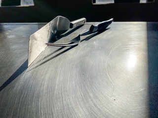 ステーキ　鉄板焼き