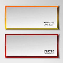 Colloquial cloud vector banner. The original form as two form, overlapping. The flat image. Advertising Design shape. Vector label tag.