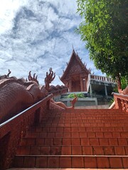 Ratchburi, Thailand : November-15-2020 : Wat Tha Makham is located in Suan Phueng, Suan Phueng...