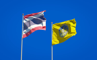 Roi-Et Thailand Province State Flag