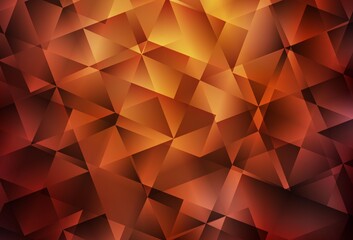 Light Red vector low poly texture.