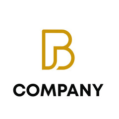 letter PB logo