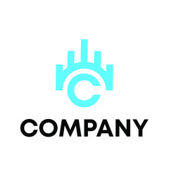 C Bridge logo design