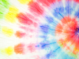 Tie Dye Spiral. Floral Aquarelle Dirty Art. Swirled Tie Dye Pattern. Rainbow Circular Pattern. Bohemian Art. Organic Hand Drawn Print. Magic Spiral Dirty Paint. Watercolor Effect.