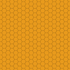 seamless colored pattern of polygons honeycomb