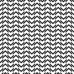 seamless black and white pattern of triangles
