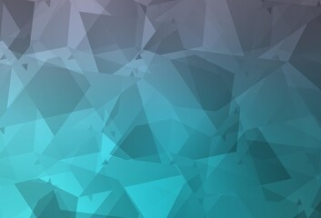 Light Pink, Blue vector template with chaotic poly shapes.